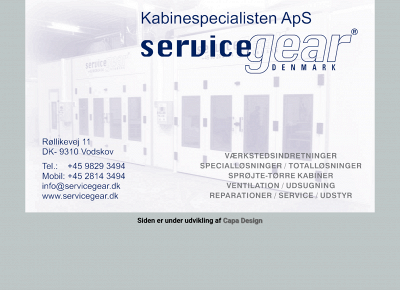 servicegear.dk snapshot