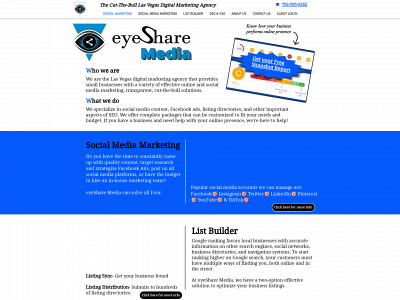 www.eyesharemedia.com snapshot