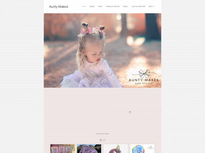 auntymakes.com.au snapshot