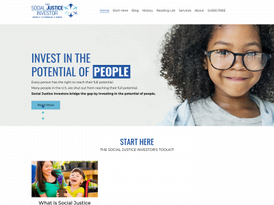 thesocialjusticeinvestor.com snapshot