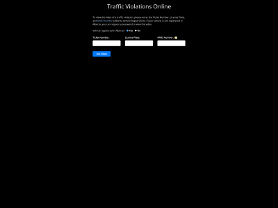 viewoffences.ca snapshot