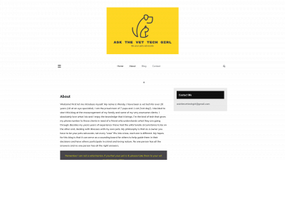 askthevettechgirl.com snapshot