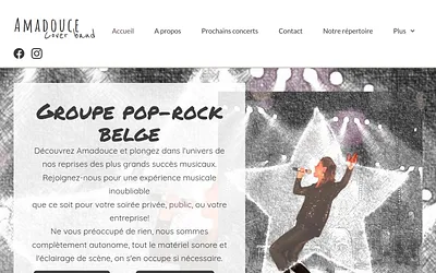 amadouce.be snapshot