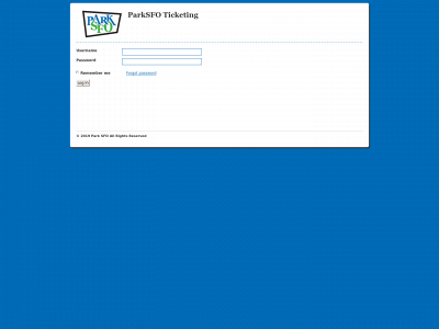 parksfoticket.com snapshot