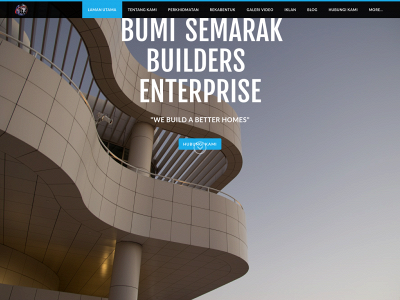 www.bumisemarakbuilders.com snapshot
