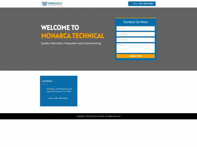 monarcatechnical.com snapshot