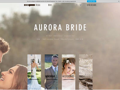 aurora-bride.com snapshot