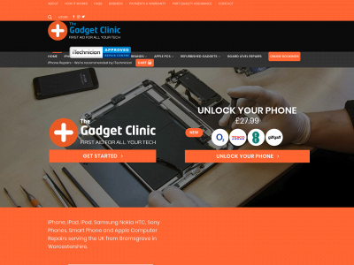 thegadgetclinic.co.uk snapshot