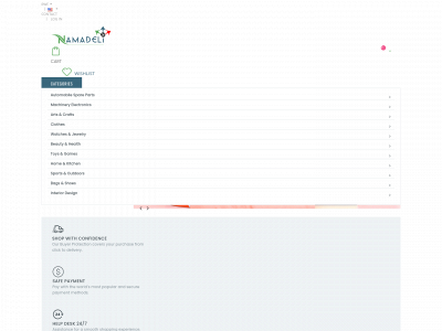 namadeli.com snapshot