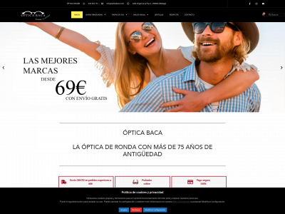 opticabaca.com snapshot