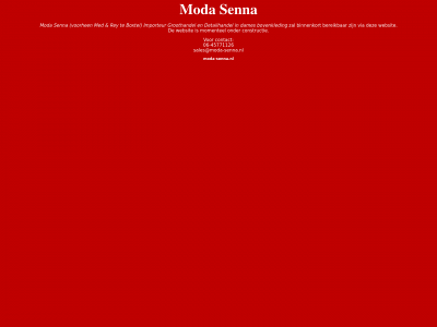 moda-senna.nl snapshot