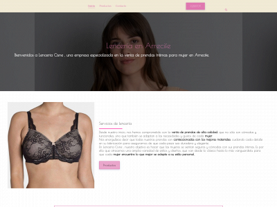 www.lenceriacisne.es snapshot