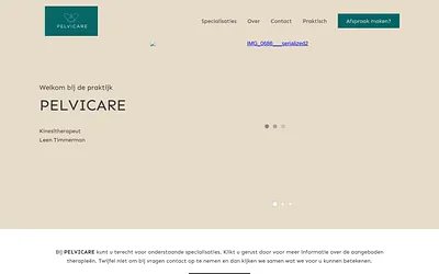 pelvicare.be snapshot