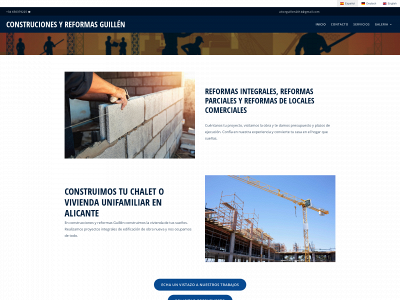 construccionesguillén.com snapshot