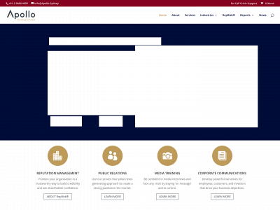 apollocommunications.com.au snapshot