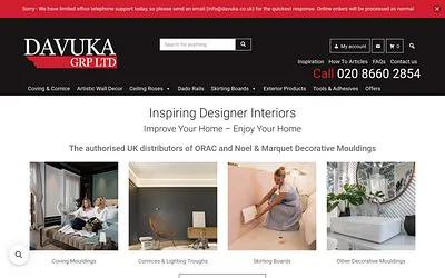 www.decorative-coving.co.uk snapshot