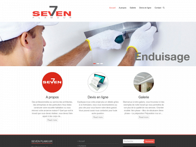 sevenplamuur.be snapshot