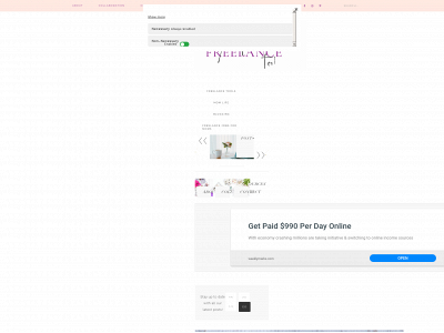 momsfreelancetoo.com snapshot