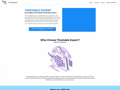 timetable-expert.com snapshot