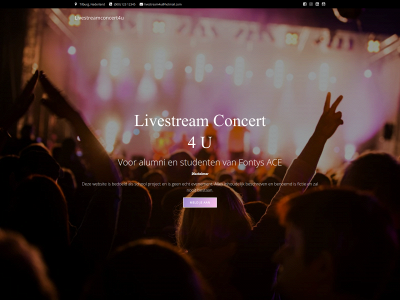 livestreamconcert4u.nl snapshot