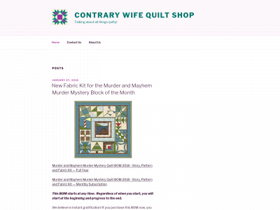 contrarywifeblog.com snapshot