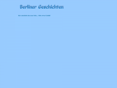 berlinergeschichten.de snapshot