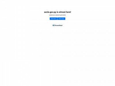 sanlo.gov.py snapshot