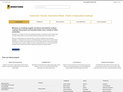 mirotone.com snapshot