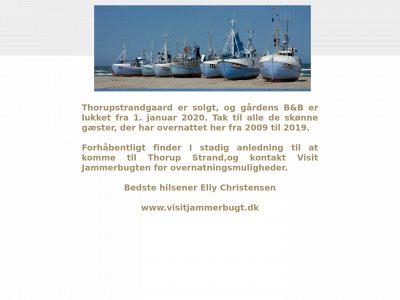 thorupstrandgaard.dk snapshot