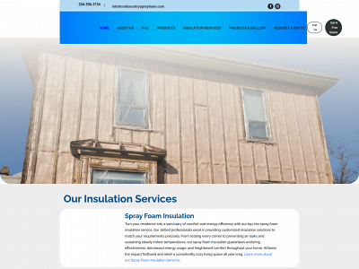 coldcountrysprayfoam.com snapshot