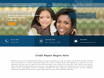 riglawfinancial.com snapshot