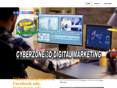 www.cyberzonemarketing.com snapshot