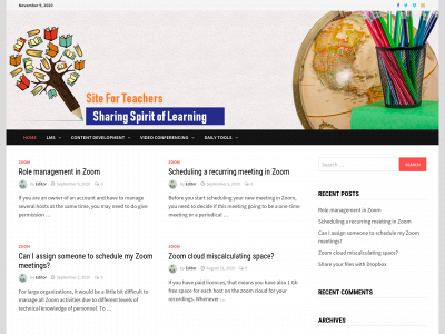 site4teachers.com snapshot