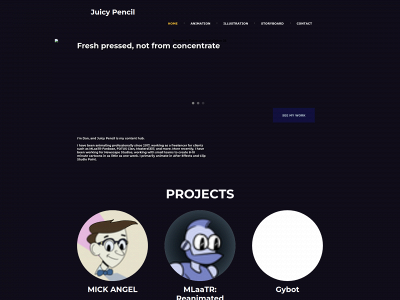 juicypencil.net snapshot