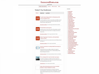 censorednews.com snapshot
