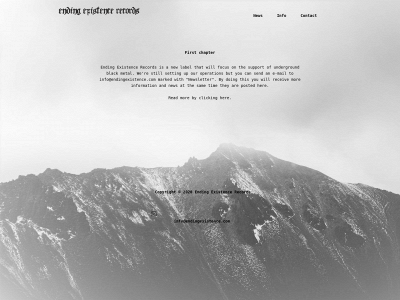 endingexistence.com snapshot