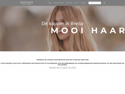 kapsalonmooihaar.nl snapshot
