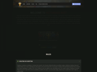 victoriousrust.com snapshot
