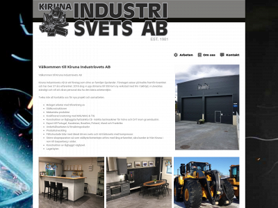 kirunaindustrisvets.se snapshot