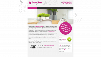 home-cleaning-brighton.co.uk snapshot