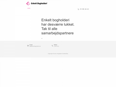 enkeltbogholderi.dk snapshot