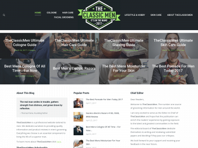 theclassicmen.com snapshot