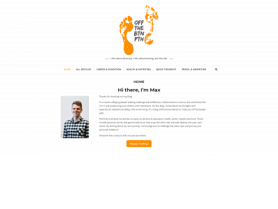 off-the-beaten-path.org snapshot
