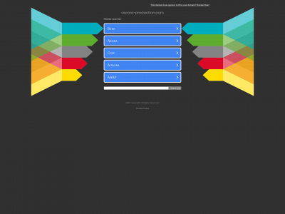aurora-production.com snapshot
