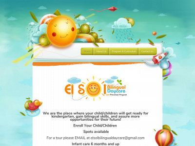 elsolbilingualdaycare.com snapshot