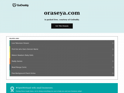 oraseya.com snapshot
