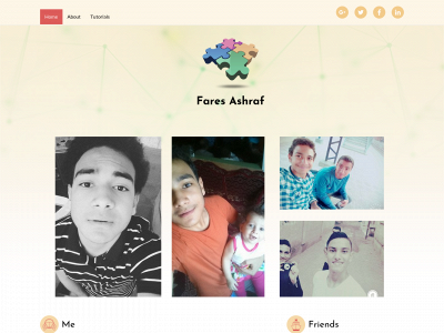 fares-ashraf.com snapshot