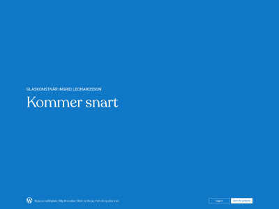 ingridleonardsson-glaskonst.se snapshot