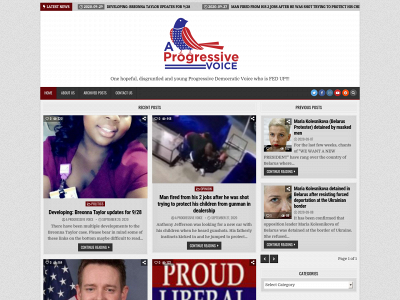aprogressivevoice.com snapshot