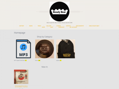 steadybeat.com snapshot